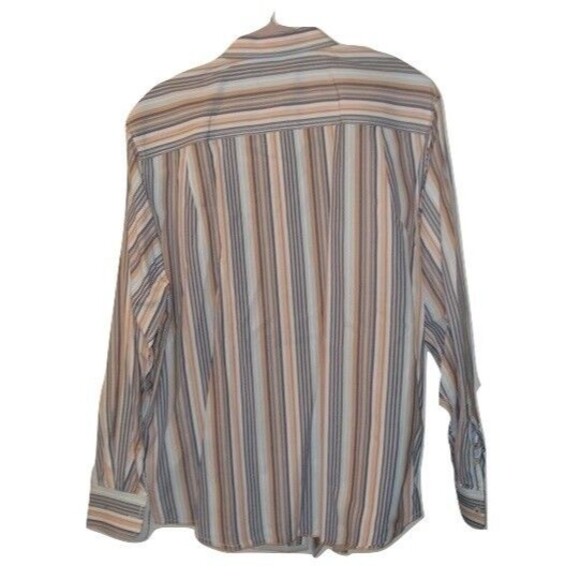 Tommy Bahama Shirt Striped EUC Button Up Long Sleeve Mens Size XL - Picture 4 of 5